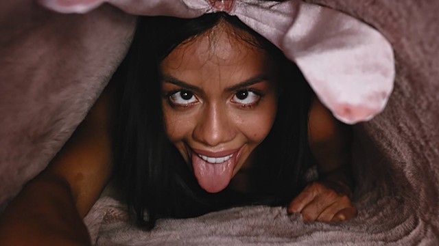 Cute Ebony Girl Gets Trappet In Magic Carpet – Canela Skin Hentai Anime Bunny Girl Creampie Ahegao  – BT.FUN