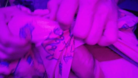 Having Fun with this Big Dick out my little workout shorts